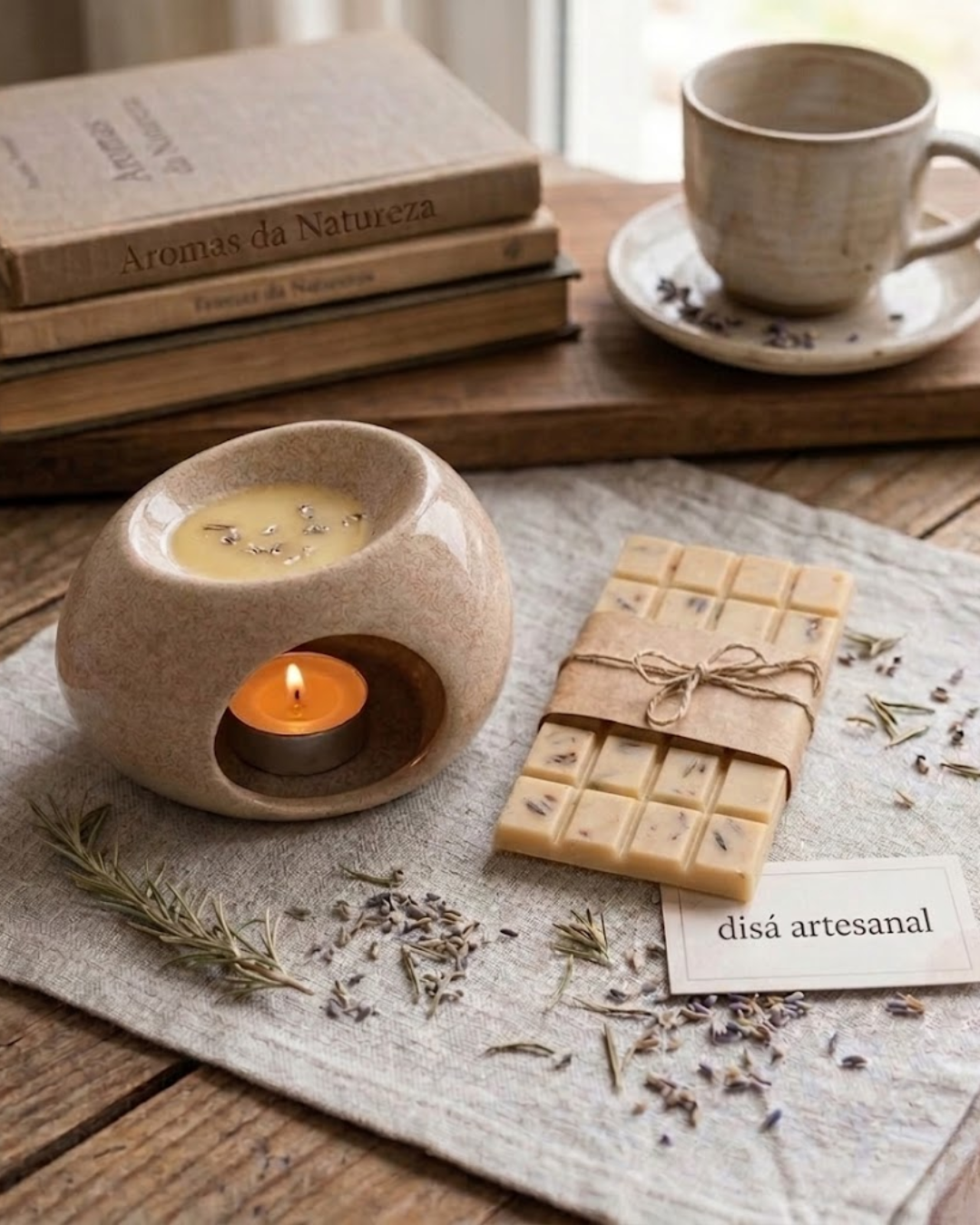Kit Aromático | Difusor + Wax + Velas