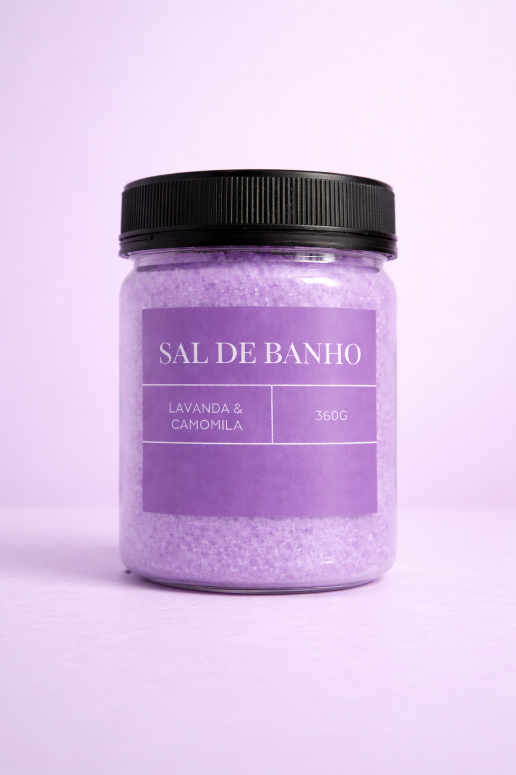 Sal de banho - Lavanda & Camomila
