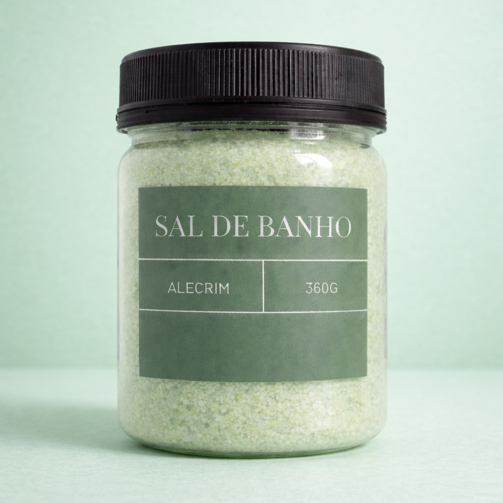 Sal de Banho - Alecrim