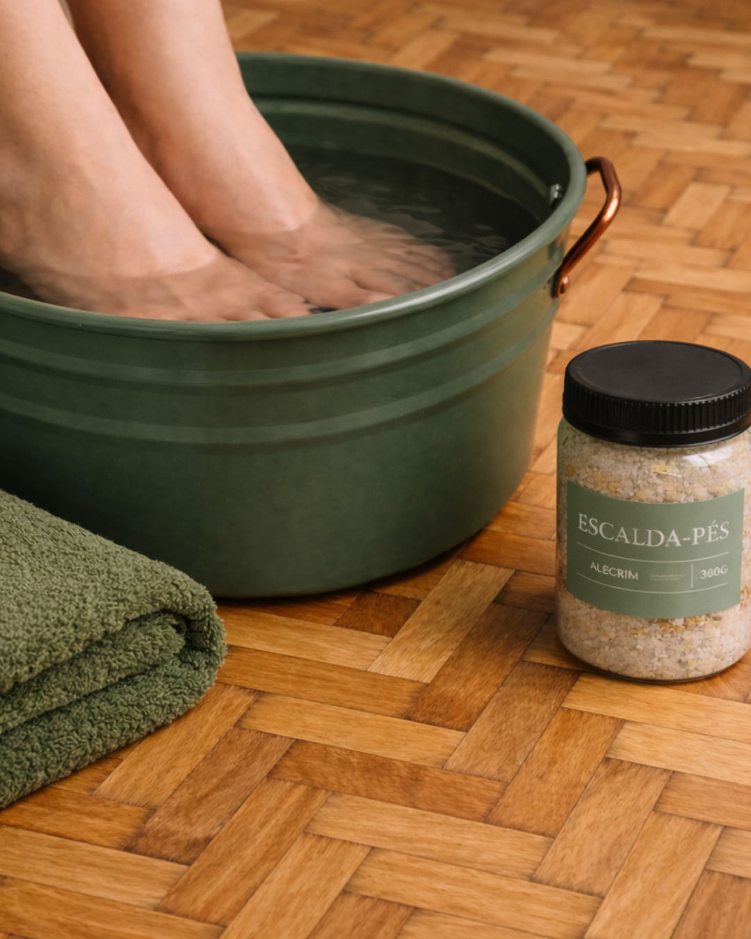 Bacia Escalda-Pés + Escalda pés Disá