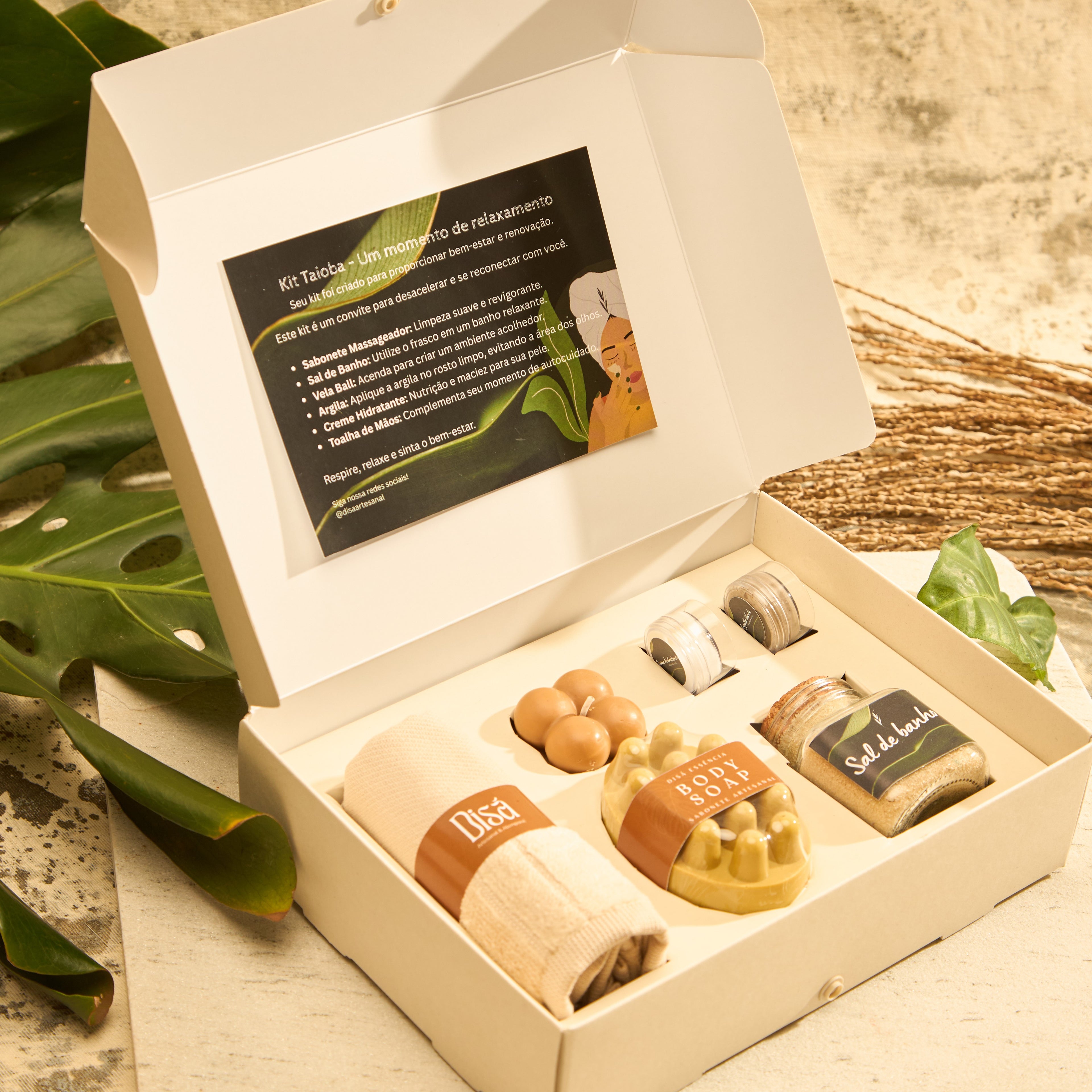Kit Taioba - Spa em casa