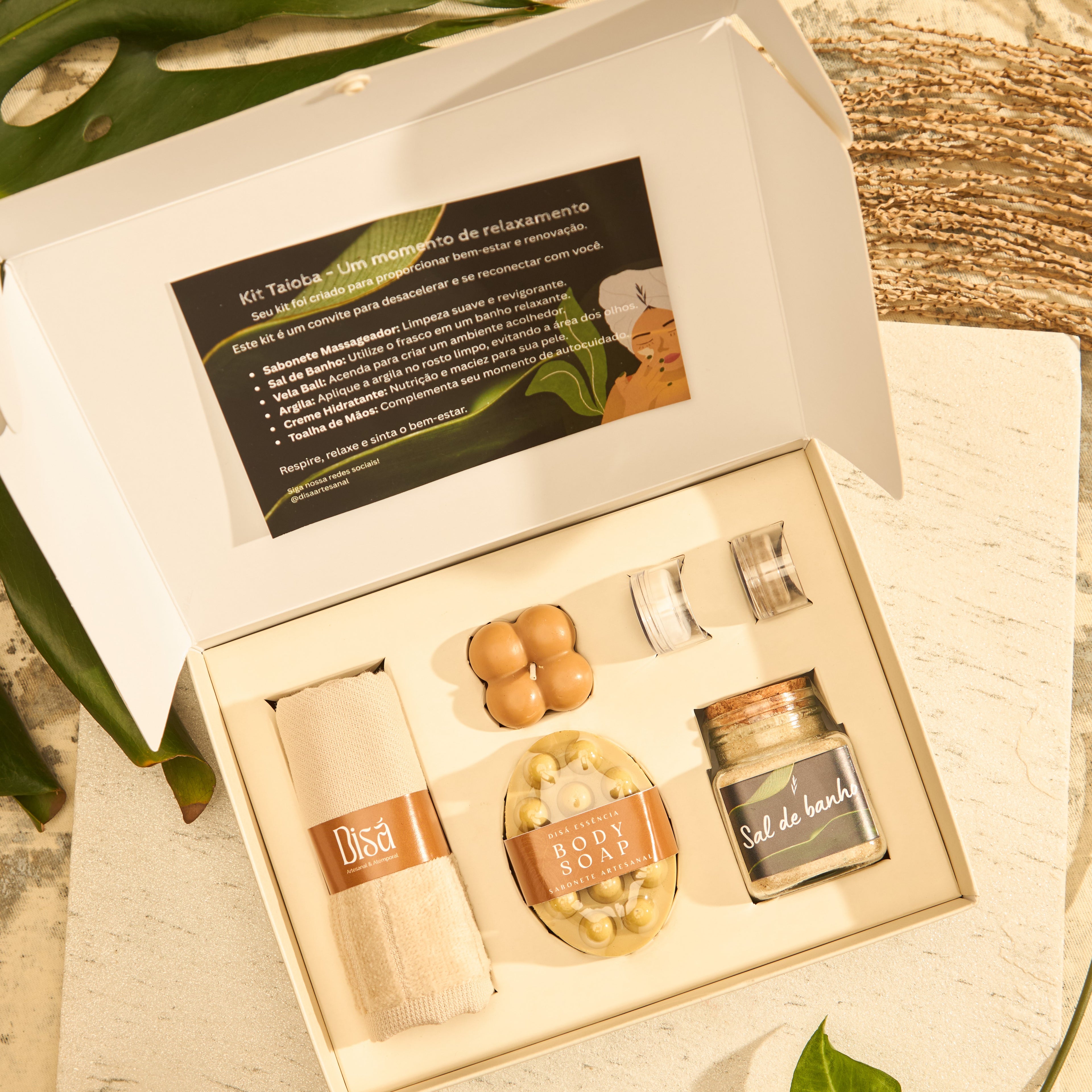 Kit Taioba - Spa em casa