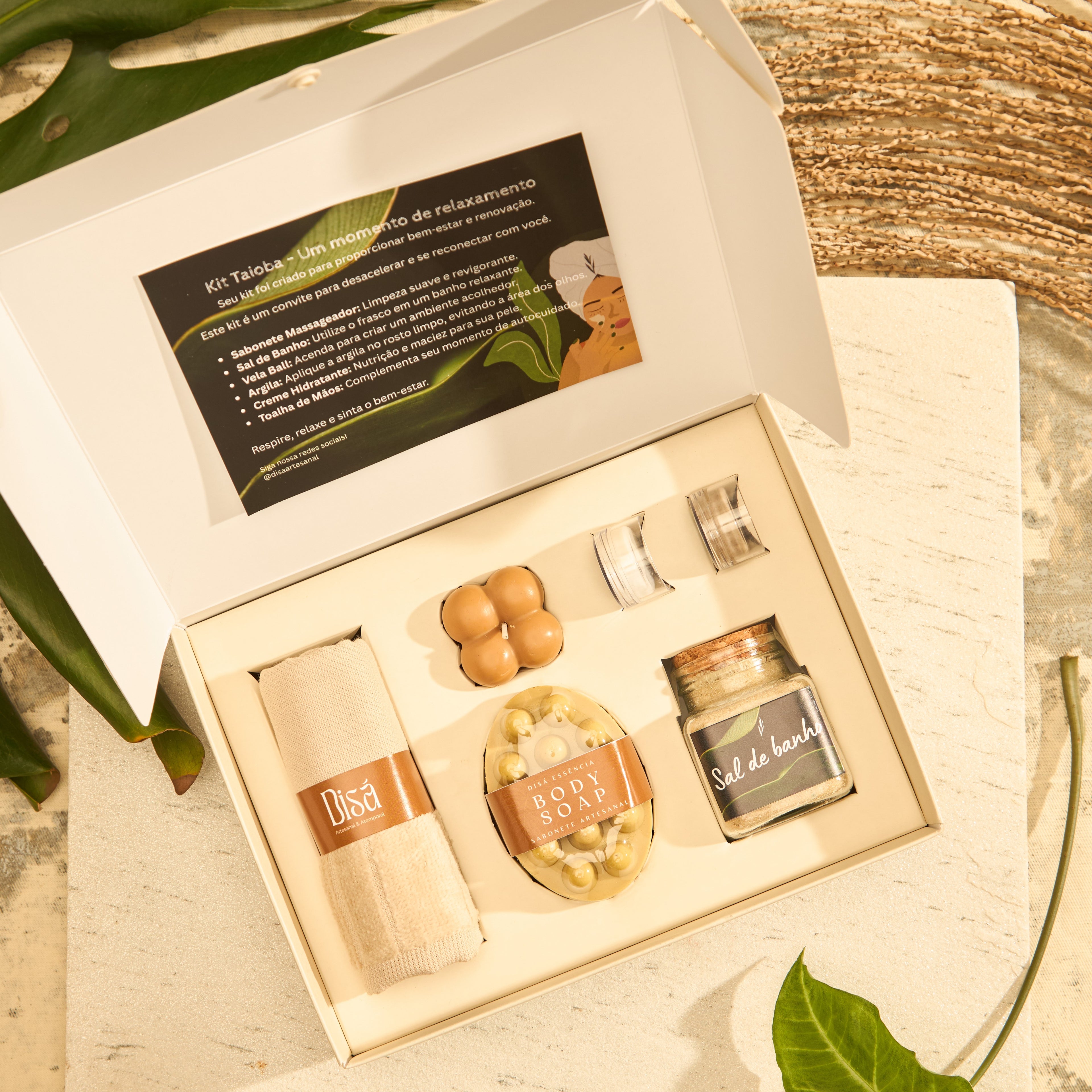 Kit Taioba - Spa em casa