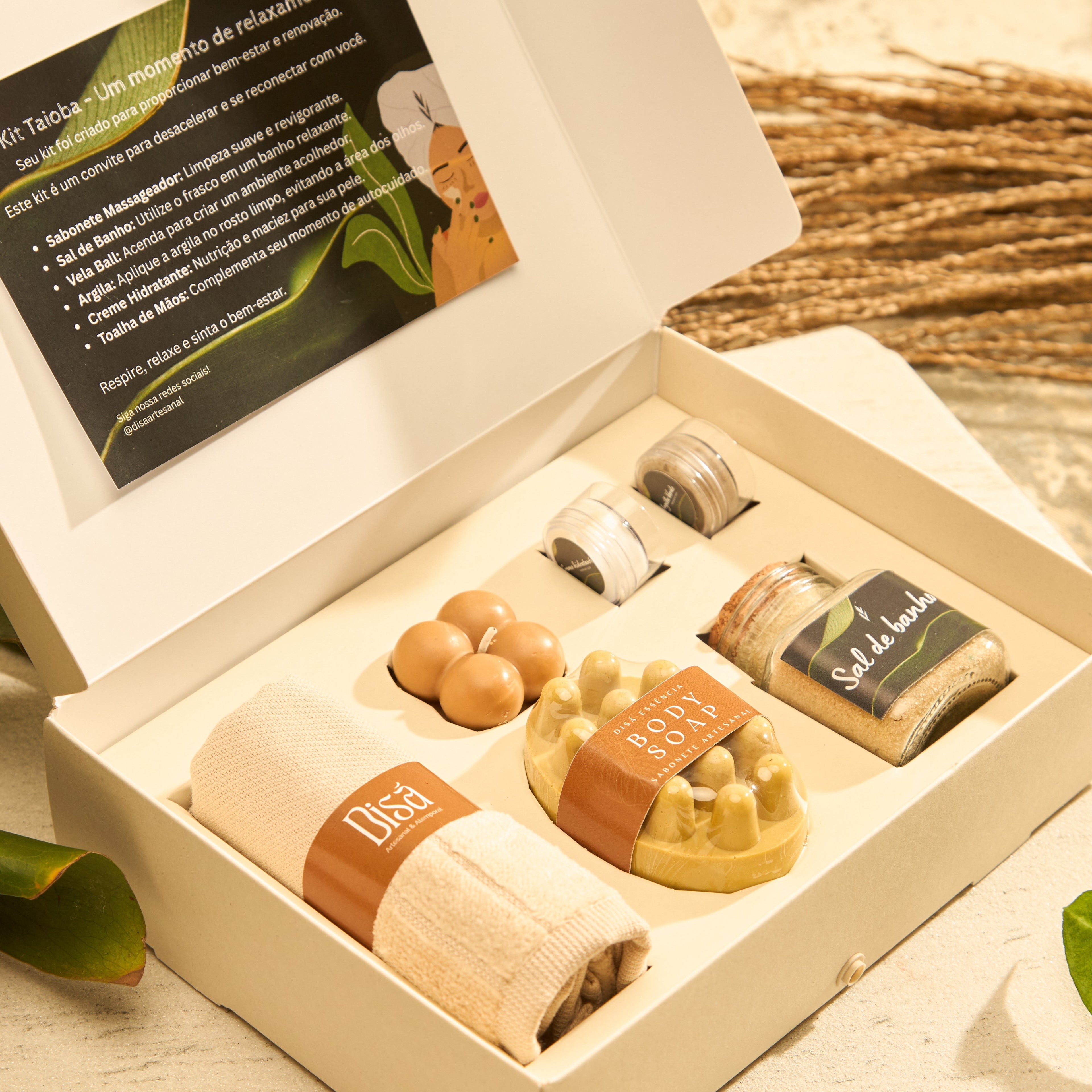 Kit Taioba - Spa em casa