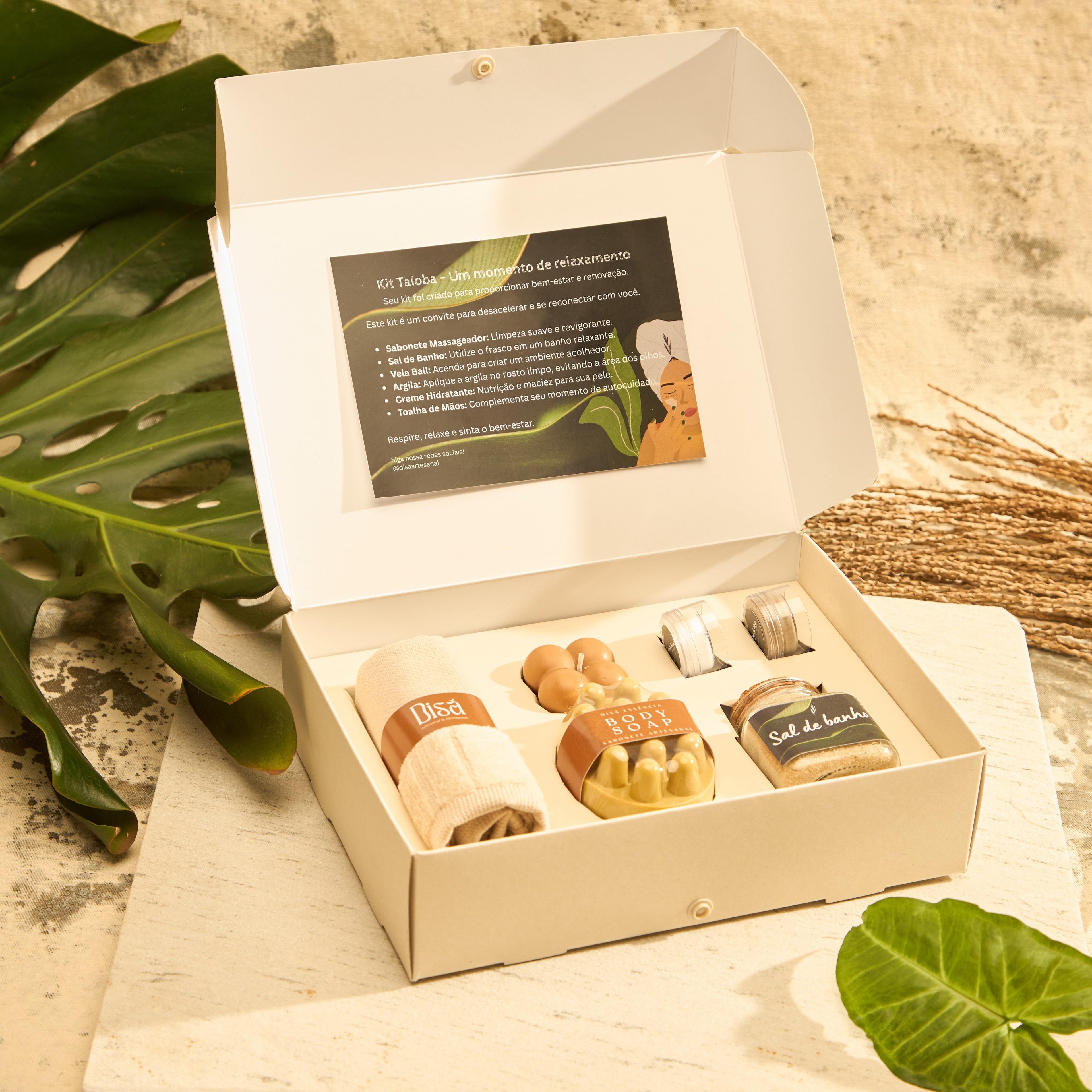 Kit Taioba - Spa em casa