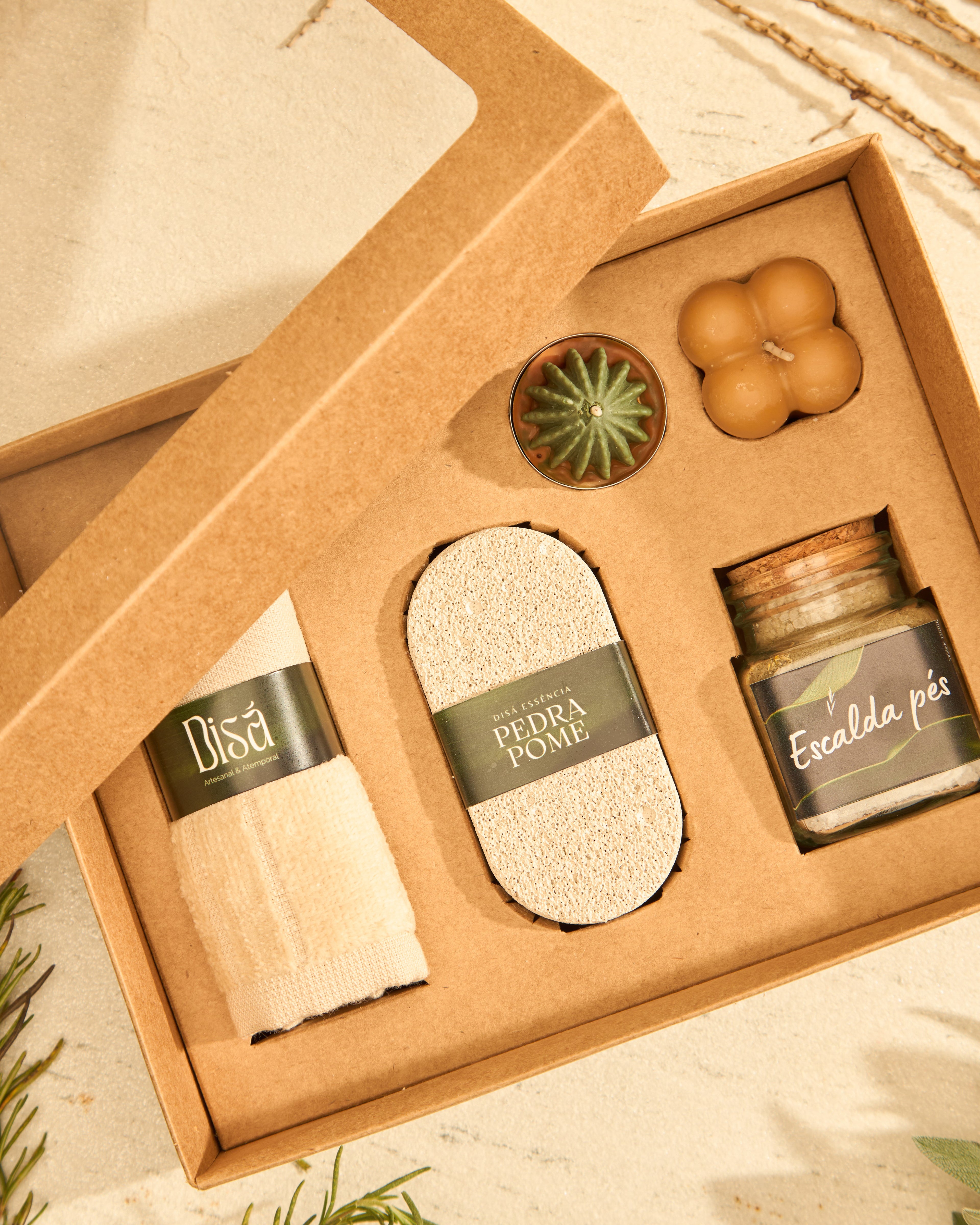 Kit Cactus - Escalda-Pés