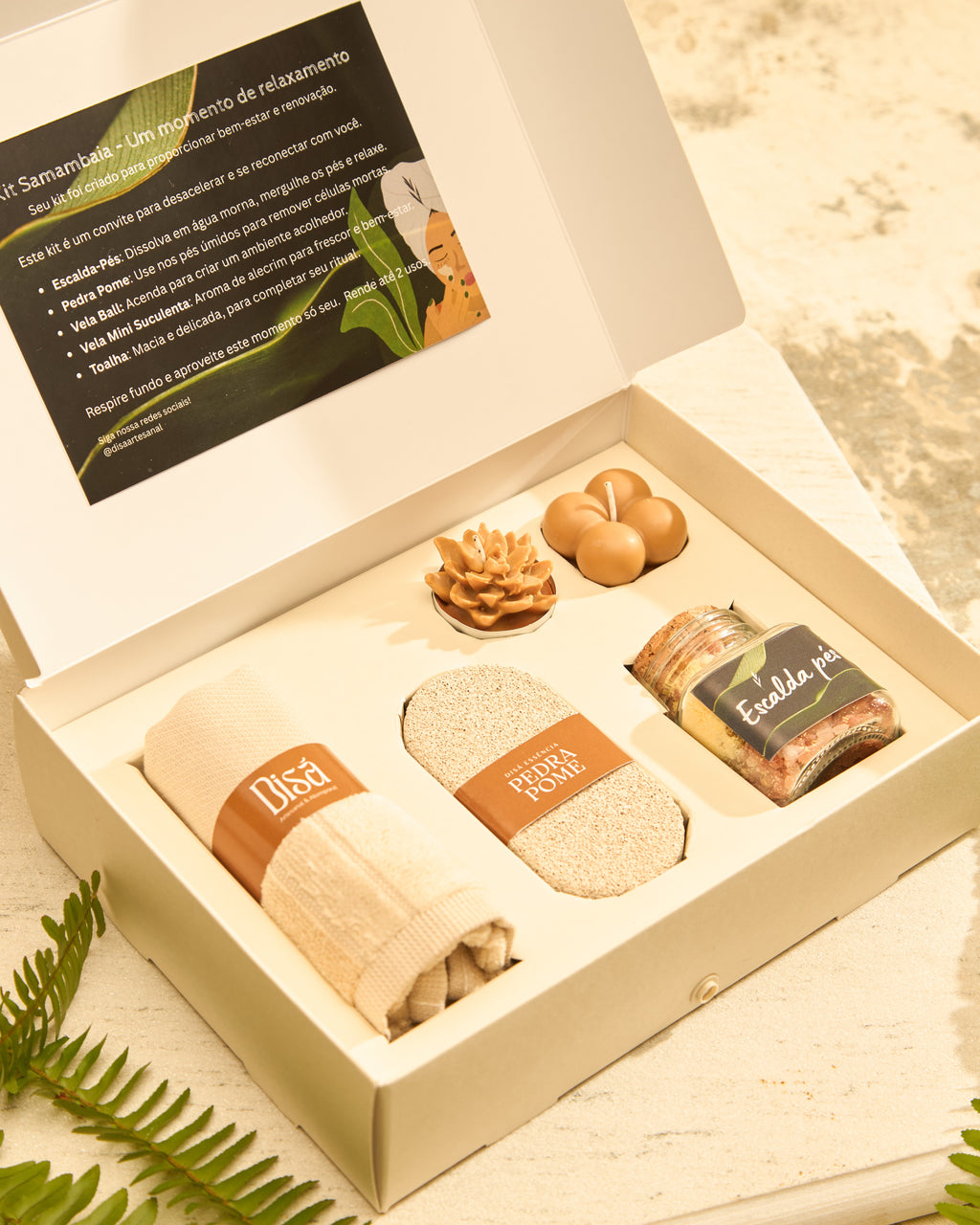 Kit Samambaia - Escalda-Pés