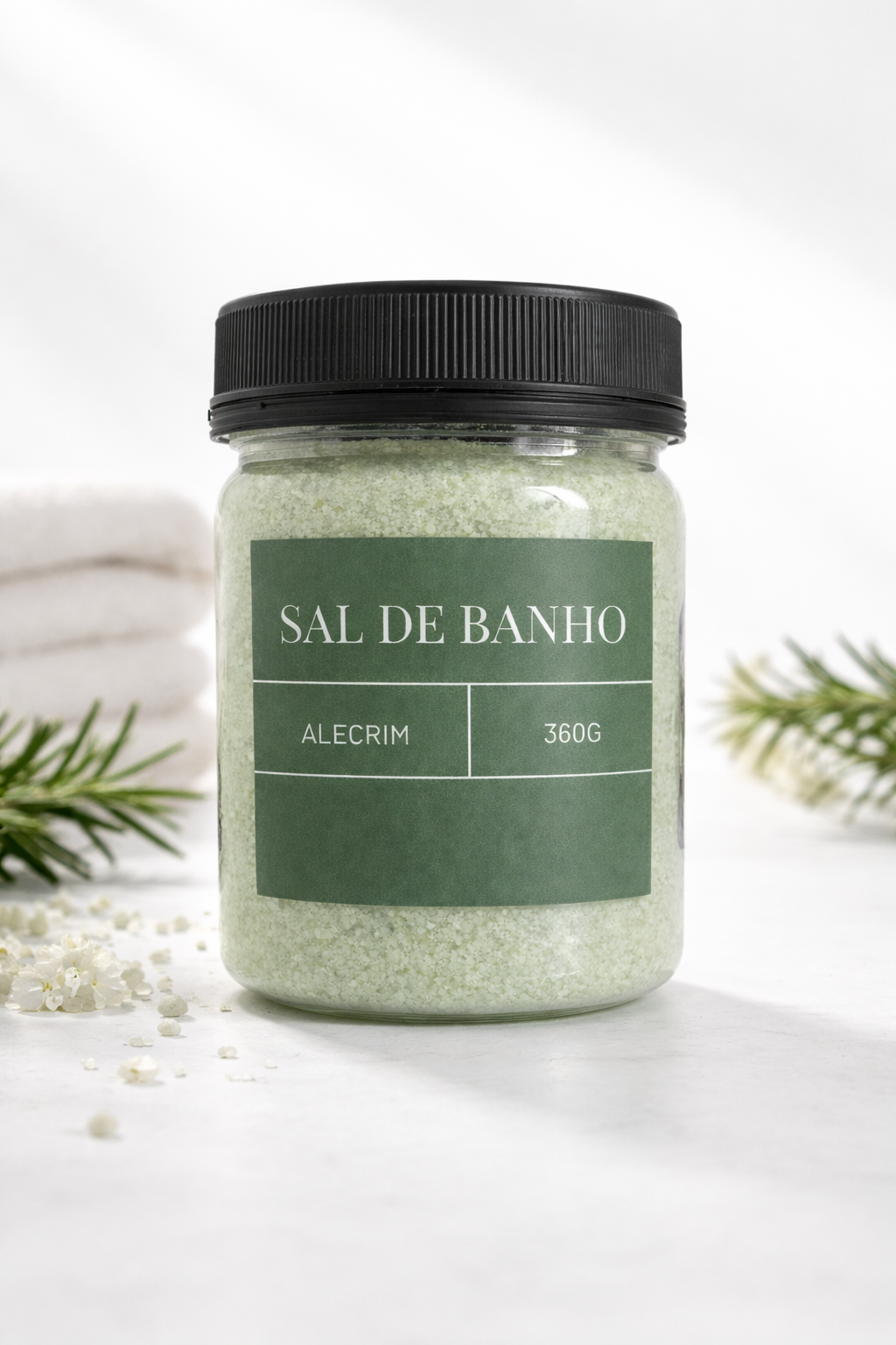 Sal de Banho - Alecrim
