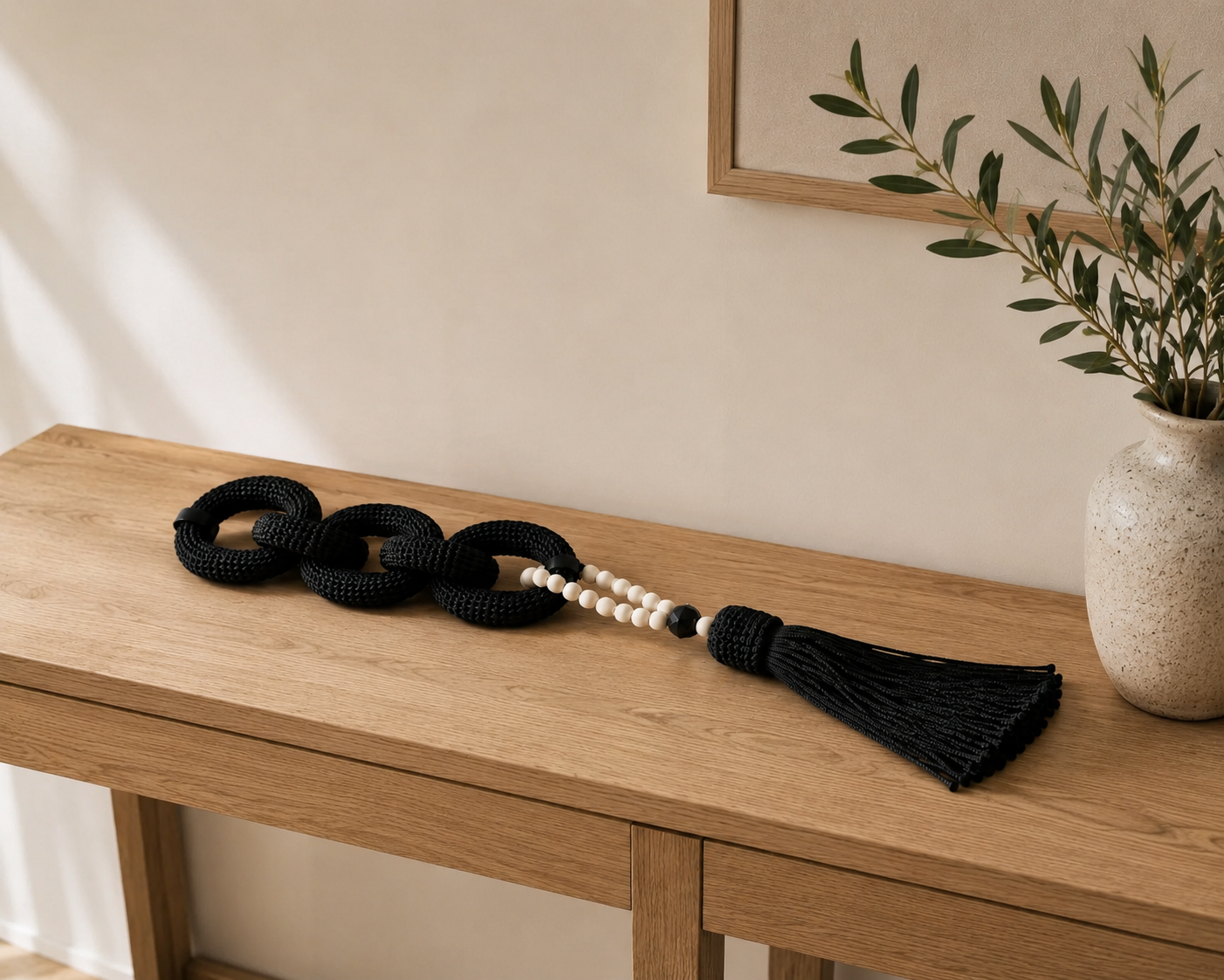 Colar de Mesa | Preto