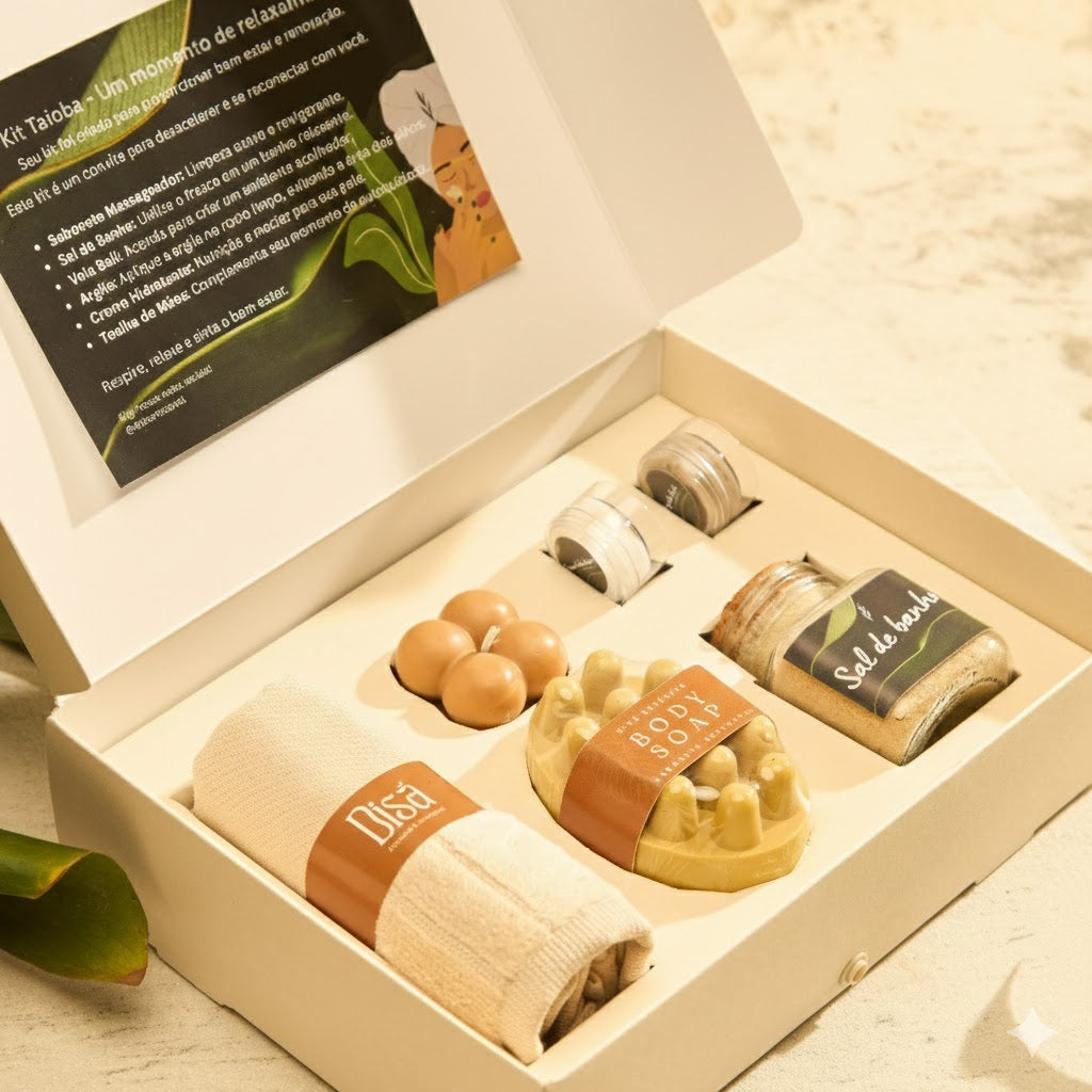 Kit Taioba - Spa em casa